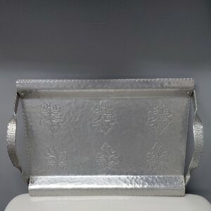 Vintage Keystoneware Hammered Aluminum Tray